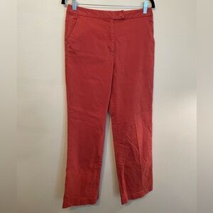 Vintage Talbots Red Cotton Pants